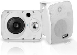 Outdoor Waterproof Wireless Bluetooth Speaker - 6.5 in 800 Watt Pair 2-way - £249.26 GBP