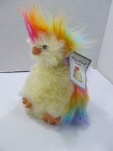 Aurora Clara Cluck Prissy Chick Plush Fuzzy Rainbow Chicken Hen Easter 8&quot; w/Tag - £13.42 GBP