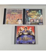 PC Video Game Lot Cabelas Big Game Hunter, Mystery of Mortlake, Age of W... - £10.19 GBP
