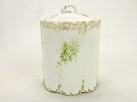 Porcelain Biscuit/Cracker Jar, Rosenthal Monbijou, Vintage Bavaria Germany CJ-11 - £96.44 GBP