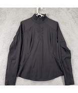 Tek Gear Workout Gear Womens Black Long Sleeve Pullover Jacket Size Large - £19.45 GBP