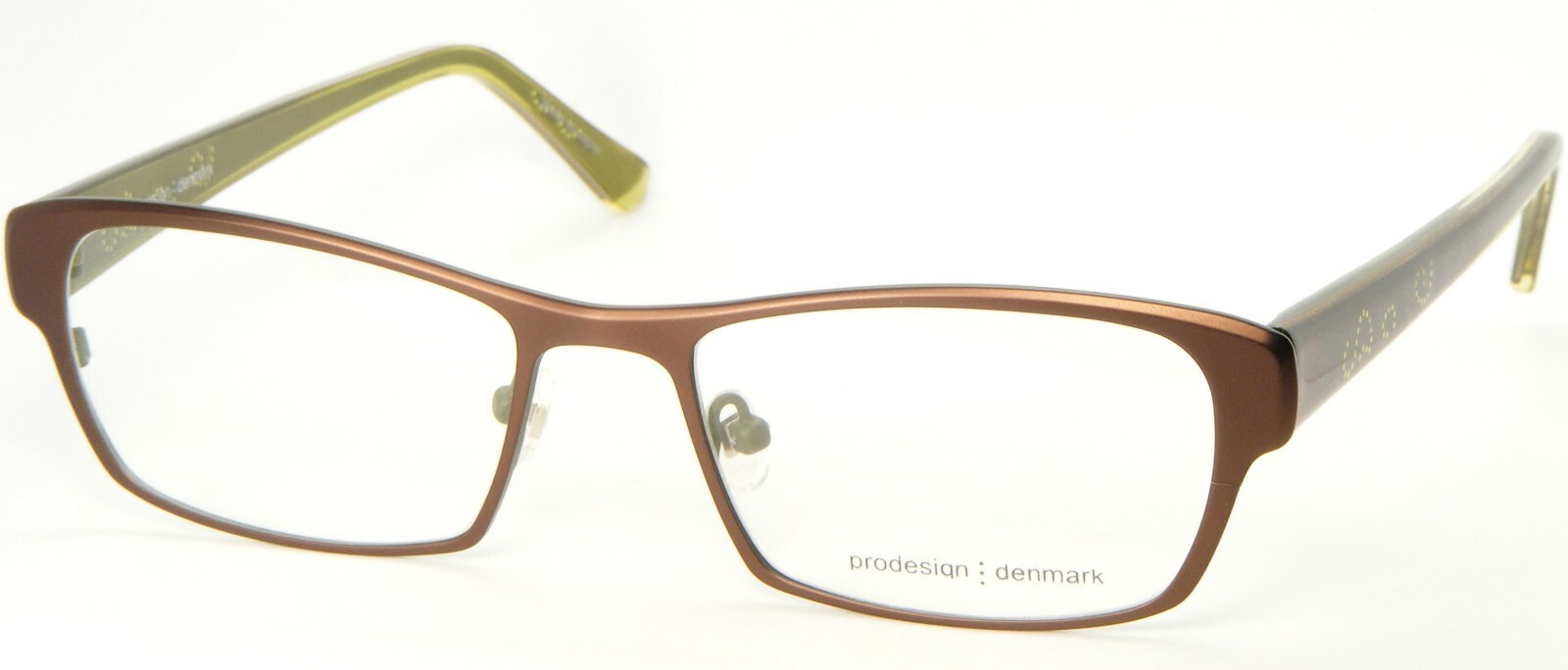 Neuf Prodesign denmark 5147 5031 Marron Mat Lunettes Monture 52-17-139mm - $90.09