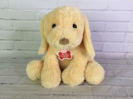 Gund My Pet Puddles Puppy Dog Animated Plush Stuffed Animal Toy Beige 6055995 - £22.08 GBP