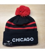 New Era NBA Basketball Chicago Bulls Knit Hat Pom Beanie NWT - $17.42