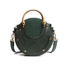 Interloper Round Leather Crossbody Bag Small Purse Womens Crossbody Bag ... - £57.06 GBP