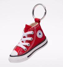 Converse Chuck Taylor All Star Keyring Keychain Bag Charm Accessory Red NWT - $28.42