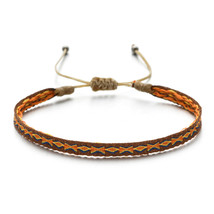 ZMZY New Handmade Rope Bracelet Boho Colombian Wayuu Bracelet Lucky Tibetan Stri - £8.29 GBP