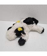 Russ Berrie Flopples Charlie Cow Mini Beanbag 5&quot; Plush - $778.53 MXN