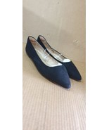 A New Day Womens Corinna Size 8.5 Black Slip On Pointed Flats - $12.97 CAD