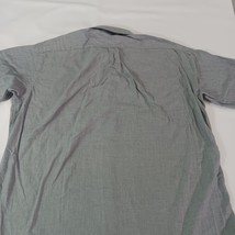 Stafford Executive Men's Gray Cotton Long Sleeve Button Up Shirt Size 17.5 image 14