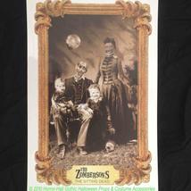 Gothic Horror-ZOMBIE Family Portrait CLING-Wall Sticker Halloween Decoration - £3.88 GBP
