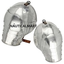 NauticalMart Medieval Gothic Pauldrons With Upper Arm Armor Costume - £120.73 GBP