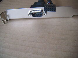 Lenovo Ibm Thinkcenter 2nd cable Serial com2 Port Rear 41R8548 41R6198 etc - $3.86