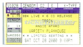 Zug Konzert Ticket Stumpf Oktober 28 2000 Atlanta Georgia - £34.14 GBP