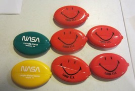 Vintage squeeze coin  holders Florida/smiley face  - NASA - $57.00