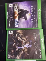 Lot Of 2: Shadow Of War+ Destiny 2 (Xbox One) Complete/ No Expansion - $5.93