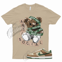 ANTI T Shirt for Dunk Low Tan Green Rattan Gorge Sail Dark Driftwood To Match 1 - £18.44 GBP+