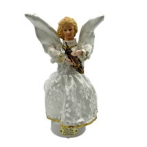 Gemmy Angel Plays Harp North Pole Productions in Box Christmas Decor LAST CALL - £11.12 GBP