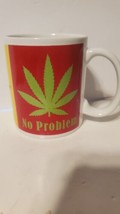 Jamaica Wrap around Ceramic Coffee Tea Rum Cup Mug Souvenir No Problem Herb Weed - $12.98