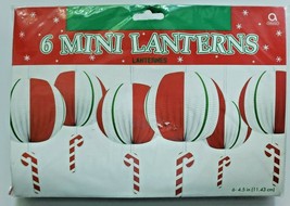 1990&#39;s Amscan Mini Lanterns Christmas Theme New In Packaging - £11.70 GBP