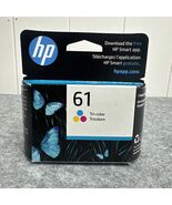 Genuine New HP 61 Tri-Color Ink Cartridge CH562WN Factory Exp: 01/2027 - $25.99
