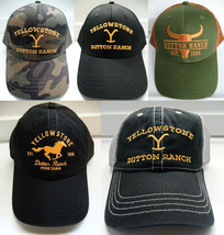 Yellowstone Tv Show Logo Dutton Ranch Licensed Adult Hat Your Choice - $24.95