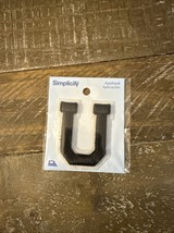 Simplicity Iron On Black Patch Letter U - $11.76