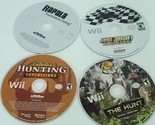 Nintendo Wii Games Lot of 4 Bundle Hunting Expeditions the hunt Rapala J... - $22.76