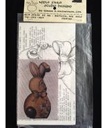 Decorative Tole Painting Bunny Pattern Instruction Packet 1986 - £6.75 GBP