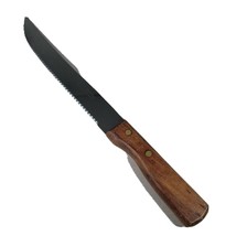 Tramontina Inox 8” Knife Full Tang Wood Handle Stainless Bread Knife Vintage - £10.15 GBP
