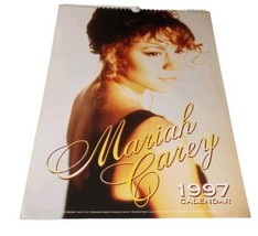 Mariah Carey 1997 Calendar USED Vintage - $167.30