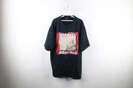 Vintage Makaveli Mens XL Faded Spell Out 2Pac Rap Hip Hop Tee T-Shirt Black - £47.38 GBP