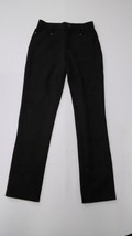 MarlaWynne Layers Straight Leg Pants (BLACK, SIZE 6) 800480 - £19.72 GBP