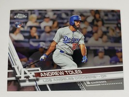 2017 Andrew Toles Topps Chrome Rookie Mlb Baseball Card # 34 Rc La Dodgers - £4.74 GBP
