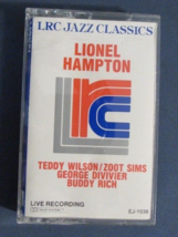 Lionel Hampton Lrc Jazz Classics Live Cassette Buddy Rich Zoot Sims Teddy Wilson - £3.77 GBP