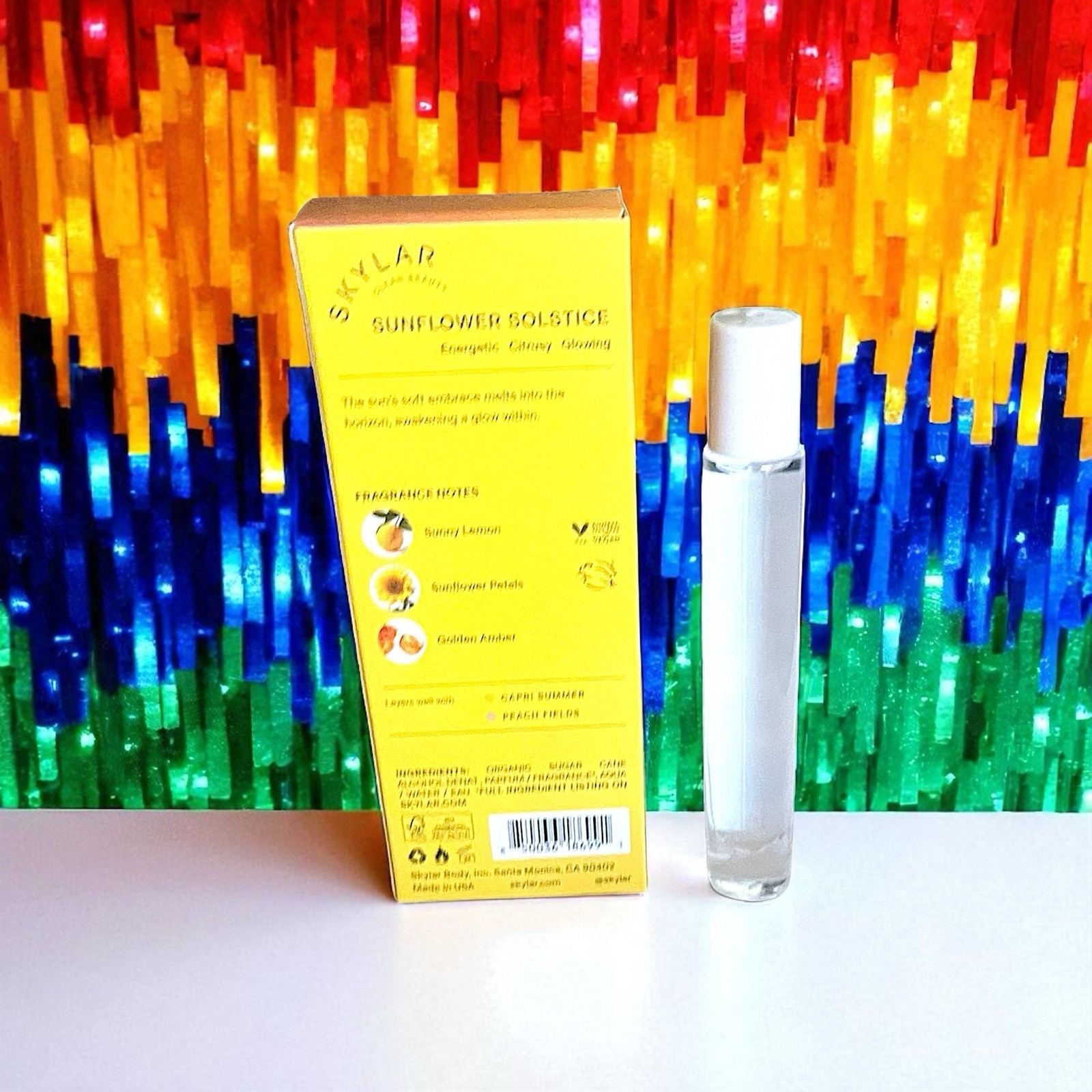 Skylar Sunflower Solstice - Eau de Parfum EDP - Travel Rollerball .33oz/10ml NIB Item image 8