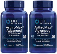 Arthromax Advanced NT2 Collagen Apresflex 120 Vegetarian Capsules Life Extension - £39.82 GBP