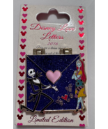 Disney 2016 Love Letters LE 3000 Jack &amp; Sally Nightmare Before Christmas... - $75.54 CAD