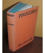 c1930 Pinocchio The Story of a Puppet Carlo Collodi HC Grosset Dunlap Fo... - $40.49
