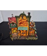 Lemax Spooky Town 2012 CRUMP&#39;S ORGANIC MARKET 25329 LIGHTED HALLOWEEN Bu... - €42,32 EUR