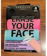 Danielle Creations Erase Your Face Package of 4 Chiffon Towels #D8064 (NEW) - £7.74 GBP