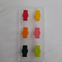 Tiki Glass Marker Multicolor Silicone 6 Piece - £5.53 GBP