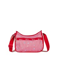 LeSportsac Stamped With Love Classic Hobo Crossbody, Petite Hearts, 2 To... - £72.82 GBP