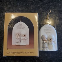 1982 ENESCO PRECIOUS MOMENTS &quot;OUR FIRST CHRISTMAS TOGETHER&quot; E-2385 - £9.69 GBP