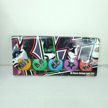 KISS String Lights Set 10 pieces 2003 Holiday Spencer Gifts Sealed New A... - €50,57 EUR