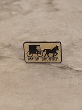 Amish Country Horse And Buggie Lapel Pin - £7.61 GBP