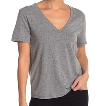 bp Nordstrom grey cloudy heather v-neck short sleeve basic t-shirt medium - $14.99
