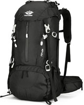 Men’S 50L Hiking Backpack For Camping With Rain Cover, 45L+5L Lightweight - $50.92