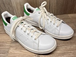 Adidas Stan Smith Sneakers Tennis Vegan White Green 2019 Size 7 Men EVH 791004 - £19.76 GBP