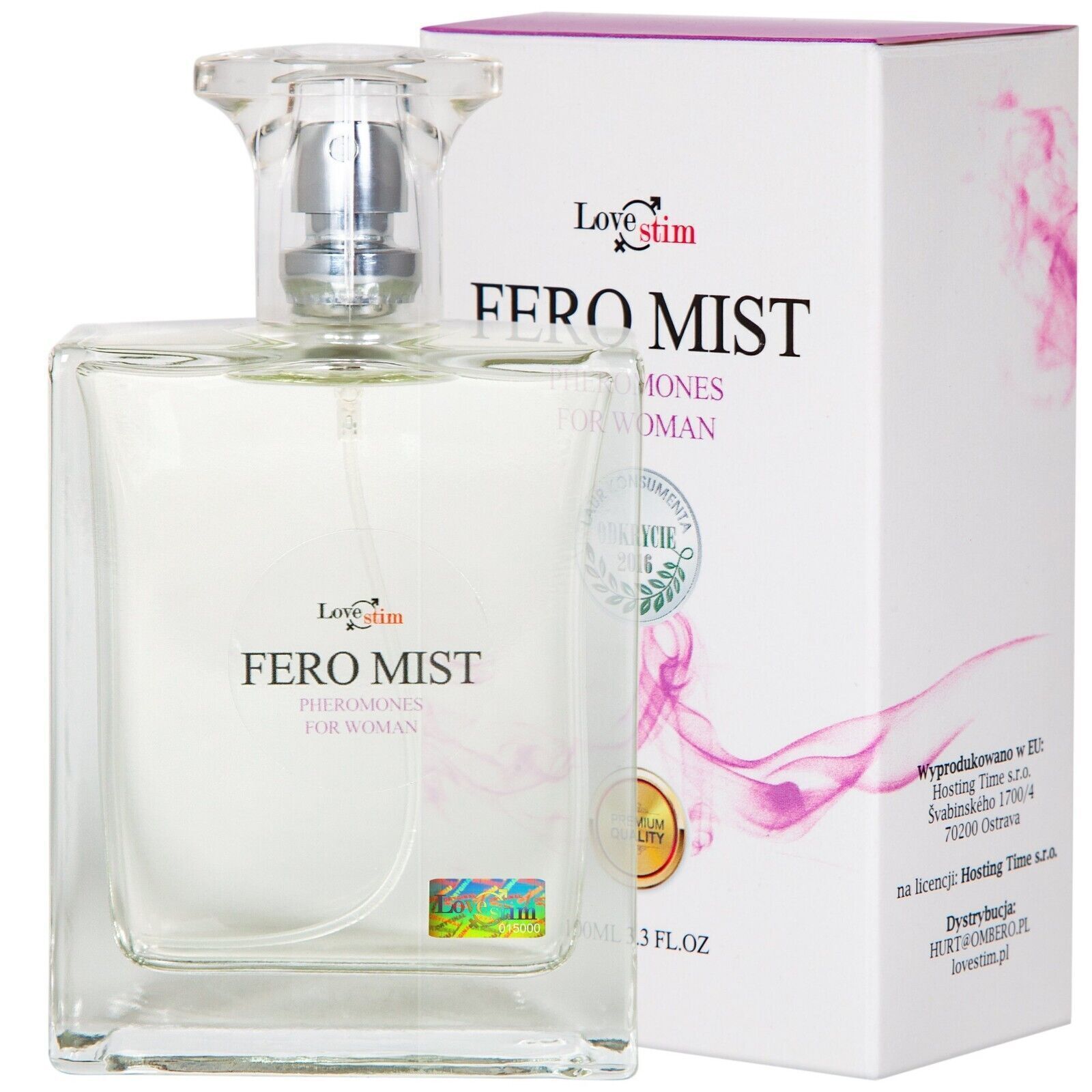 Fero Mist Women's Awarded Perfume + Strong Pheromones Concentrate 100ml Female - $27.34